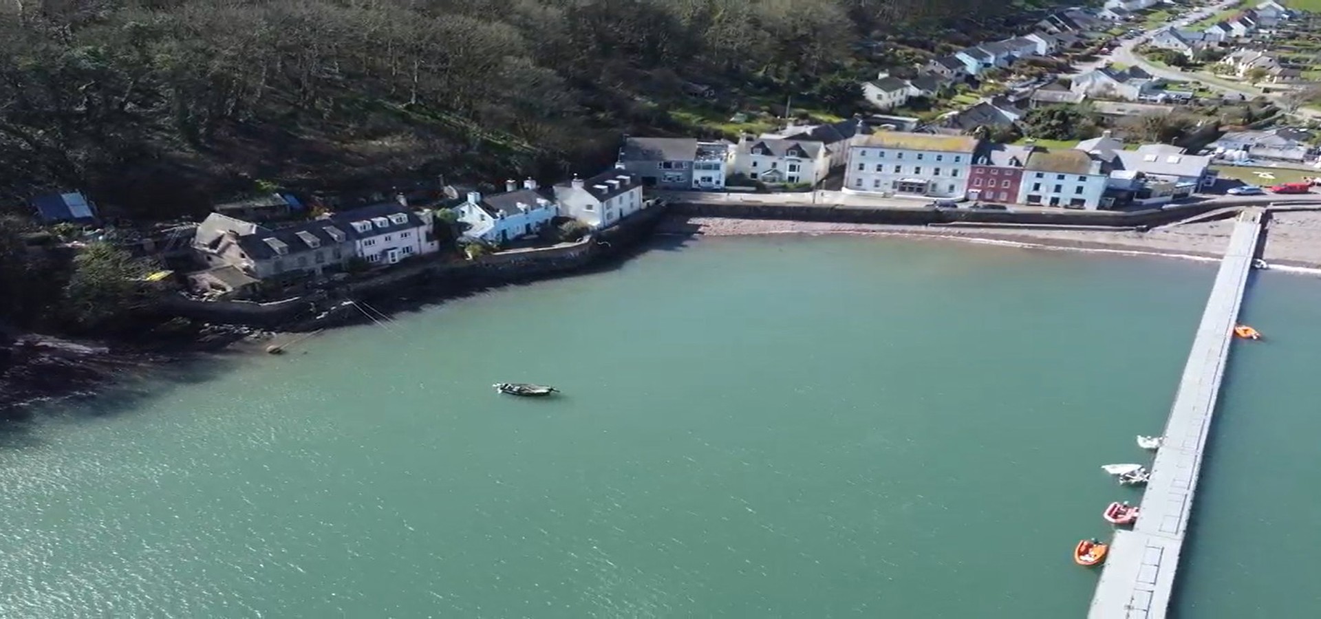 Coastal village of Dale, Pembrokeshire