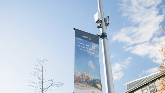 Image of a Small cell in  Swansea City Centre